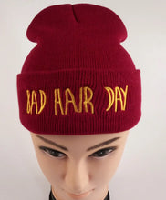 Load image into Gallery viewer, Winter Unisex Funny Bad Hair Day Hip Pop Beanie Hat Women Men Ski Cap
