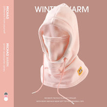 Load image into Gallery viewer, Warm Fleece Balaclava for Men Women Winter Face Mask Neck Warmer Hooded Cap Windproof Thermal Head Cover Beanies Bandana

