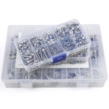 Load image into Gallery viewer, M2 M2.5 M3 M4 M5 M6 Hex Socket Head Cap Set Allen Screw Kit 126 - 1080 DIN912 304 Stainless Steel Screw Nut Bolt Assortment Set
