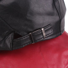 Load image into Gallery viewer, Men Women Ivy Cap Newsboy Hat Adjustable Faux PU Leather Berets for Spring Summer Autumn Gatsby
