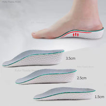 Load image into Gallery viewer, Insole Height Increase s Men Women s Flat Feet Arch Support Orthopedic s Sneakers Heel Lift Memory Foam Soft  Pads shoe pads
