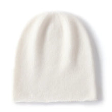 Load image into Gallery viewer, Winter Unisex 35% Cashmere Hats Outdoor Casual Keep Warm Solid Color Cashmere Knitted Beanie Hat Women Men Hedging Caps
