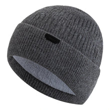 Load image into Gallery viewer, New Unisex Winter Hat Fur Lined Warm Dandy Cap Stylish Soft Beanie Hats For Men Women Thicken Ski Sports Knitted Hat
