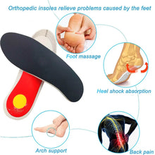 Load image into Gallery viewer, Orthotic Insole Arch Support Flatfoot Orthopedic Insoles for Feet Ease Pressure of Air Movement Damping Cushion Padding Insole
