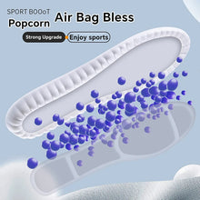 Load image into Gallery viewer, 1 Pair New Soft Full Palm Popcorn Air Cushion Sports Insoles High Elasticity Comfortable Shock Absorption Running Accessories
