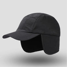 Load image into Gallery viewer, Casual Polar Fleece Winter Baseball Cap Waterproof Thick Earmuffs Hat Cold Weather Solid Color Ear Protection Hat Winter
