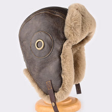 Load image into Gallery viewer, Russia Winter Faux fur Hat Unisex Windproof Warm Bomber Hats Outdoor Earflap Ski Cycling Hat
