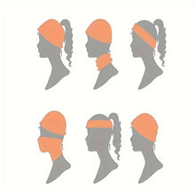 Load image into Gallery viewer, Contrasting Colors Pullover Hat Multifunctional Scarf Pullover Hat Turban Hats Plaid Print Casual Hedging Cap Autumn and Winter
