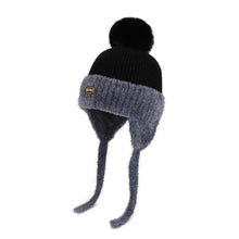 Load image into Gallery viewer, 3-10Y Boys &amp; Girls Warm Winter with Soft Lining Cozy Outdoor &amp; Casual Plush Bear Hooded Hat - Cute Cartoon Bear Ears,
