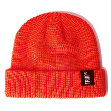 Load image into Gallery viewer, Daily SHORT Beanie Hat Unisex Sailor Style Winter Hat Men Women Ribbed Knitted Melon Cap True Letter Baggy Hat
