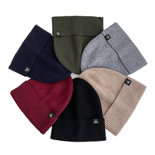 Load image into Gallery viewer, Unisex Autumn/Winter Beanie Hat Mountain Peak Labal High Elasticity Knitted Hats For Men Women Outdoor Sports Ski Hats
