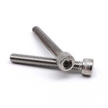Load image into Gallery viewer, 5/10pc M3 M4 M5 M6 M8 304 A2 Stainless Steel DIN912 Allen Hexagon Hex Socket Head Cap Bolt Screw Over Ultra Long 100mm
