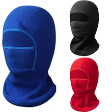 Load image into Gallery viewer, New Parent-Unisex Balaclava Hat Warm Ring Scarf Windproof Pullover Cap Fleece Ski Earmuffs Hat for Children Boys Girls
