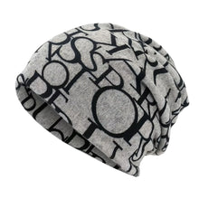 Load image into Gallery viewer, Contrasting Colors Pullover Hat Multifunctional Scarf Pullover Hat Turban Hats Plaid Print Casual Hedging Cap Autumn and Winter
