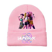 Load image into Gallery viewer, KPop Demon Hunters Winter Cold Hat Knitted Hat Cartoon Anime Warm Fashion Accessories Children's Birthday Christmas Cute Gift
