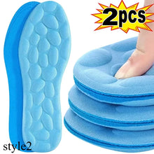Load image into Gallery viewer, Insole Leather Orthopedic  Orthotic Arch Support Instep Flat Foot  Pad PU Latex Antibacterial Active Carbon Foot Care Unisex shoe pads

