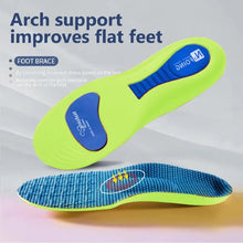 Load image into Gallery viewer, 1 Pair New Sports Elasticity Insoles Elasticity Shock Absorption Breathable Running Insoles
