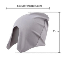 Load image into Gallery viewer, Travel Cotton Sleep Cap Comfortable Warm Sleep Pullover Light Blocking Pullover Design Nighttime Hat Women Men
