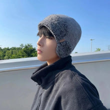 Load image into Gallery viewer, New Windproof Knitted Hat Coldproof Warm Pullover Cap Crochet Cap Unisex
