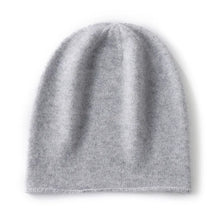 Load image into Gallery viewer, Winter Unisex 35% Cashmere Hats Outdoor Casual Keep Warm Solid Color Cashmere Knitted Beanie Hat Women Men Hedging Caps
