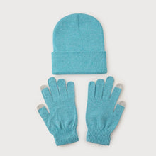 Load image into Gallery viewer, High Quality Cute 2025 Winter Hats with Gloves Girls Autumn Woman New Beanies Ladies Casual Cap

