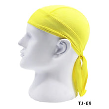 Load image into Gallery viewer, New Fashion Quick Dry Cycling Durag Head Scarf Summer Men Running Riding Bandana Headscarf Ciclismo Pirate Hat
