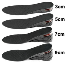 Load image into Gallery viewer, Insole Height Increase s Air Cushion Elevator   Lifts Kits Inserts for Men Women Taller s 3-9cm Variable Height shoe pads
