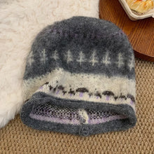 Load image into Gallery viewer, New Keep Warm Knitted Cold Hat Thickened Woolen Hat Women Cap Winter
