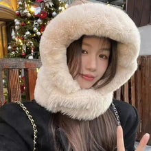 Load image into Gallery viewer, Fashion Thick Material Winter Beanies Hat Windproof Ear Protection Warm Cap Fleece Lined Brimless Ski Hat Winter
