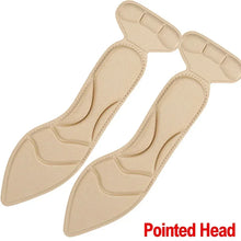 Load image into Gallery viewer, Insole 1/2Pair Memory Foam  Pad Inserts Heel Post Back Breathable Anti-slip for High Heel  Insert Protector s s shoe pads
