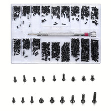Load image into Gallery viewer, 630 Pcs micro repair screw set glasses sunglasses repair set with screwdriver for repairing glasses, watches, jewelry.M1.2 M1.4
