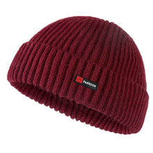 Load image into Gallery viewer, Fashion Solid Color Men Knitted Hat Street Style Hip Hop Brimless Skullcap Winter Warm Winter Knitted Bonnet Autumn Winter
