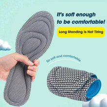 Load image into Gallery viewer, Insole 4pcs Memory Foam Orthopedic s for s Men Women Nano Antibacterial Deodorization  Sweat Absorption Running Cushion shoe pads
