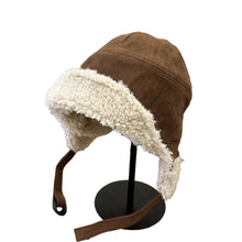 Load image into Gallery viewer, Casual Keep Warm Warm Hat Thickened Ear Protection Fisherman Hats Windproof Panama Hats Winter
