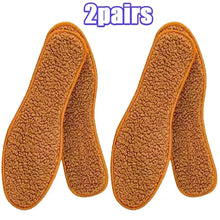 Load image into Gallery viewer, Insole Winter Alpaca Wool s Soft Plush Warm Thicken Foot Thermal   for Women Men Breathable Snow Boots s Heat Pads shoe pads
