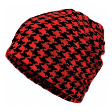 Load image into Gallery viewer, Contrasting Colors Pullover Hat Plaid Print Scarf Pullover Hat Turban Hats Multifunctional Casual Hedging Cap Autumn and Winter

