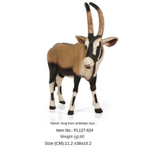 Load image into Gallery viewer, Wild Forest Animal Zoo plastic Models Simulation Antelope Gazelle Argali Model Action Figure Figurines Teaching Kids Toys
