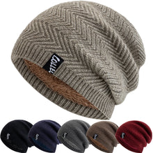 Load image into Gallery viewer, Unisex Warm Winter Hats Arrow Pattern Fashion Men Women Ski Beanie Hat Casual Decor Winter Knit Cap
