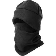 Load image into Gallery viewer, YANBIGUO Winter Beanie Hat Scarf Set with Ear Flaps for Men Women Knit Fleece Lined Skull Cap Windproof Neck Warmer Gaiter
