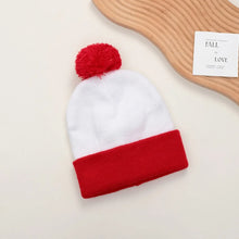 Load image into Gallery viewer, Fashion Color Matching Knitted Hat Elasticity Warm Beanies Cap Windproof Casual Pullover Cap Unisex

