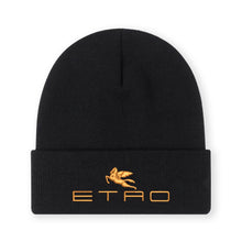Load image into Gallery viewer, 1pc' E.T.R.O' Embroidered Beanie Soft Stretchy Lightweight Winter Hat for Men &amp; Women, Outdoor Hip Hop Fashion
