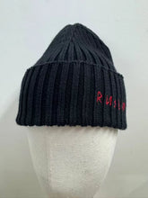Load image into Gallery viewer, Autumn Winter Unisex Knitted Beanie Hat with Letter Embroidery Warm Casual Streetwear Knit Hat Monogram-embroidered Wool Beanie
