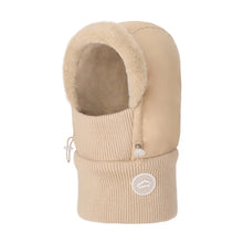 Load image into Gallery viewer, Thick Warm Scarf Pullover Cap Windproof Design Fluffy Texture Winter Warm Hat Knitted Thermal Protection Face Guard Neck Warmer
