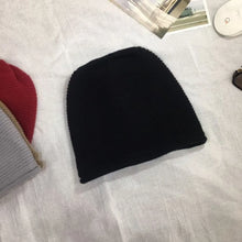 Load image into Gallery viewer, Casual Warm Winter Knitted Hat Soft Thickened Bonnet Short Brim Windproof Beanies Outdoor
