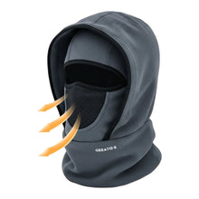 Load image into Gallery viewer, Waterproof Polar Fleece Balaclava Hat Cycling Skiing Thermal Face Cover for Cold Weather Face Neck Warmer Beanie Cap

