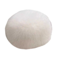 Load image into Gallery viewer, Smooth Mongolian Fluffy Hat Thickened Fur Round Top Warm Bucket Hat Fluffy Texture Ear Protection Winter Hat Cold Weather
