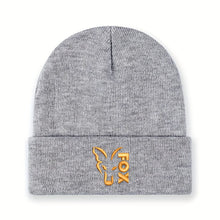 Load image into Gallery viewer, 1pc'FOX' Embroidered Beanie Soft Stretchy Lightweight Winter Hat for Men &amp; Women, Outdoor Hip Hop Fashion, Casual Headwear
