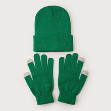 Load image into Gallery viewer, High Quality Cute 2025 Winter Hats with Gloves Girls Autumn Woman New Beanies Ladies Casual Cap
