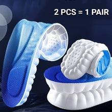 Load image into Gallery viewer, Insole 4D Sports Massage s for Adults High Elastic Soft Deodorization Massage Running Football Orthopedic  Pads Unisex shoe pads
