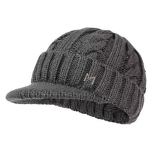 Load image into Gallery viewer, 1pc Unisex Winter Warm Fleece Beanie hat,Trendy Casual Outdoor Running  Knit Dandy Pullover with Brim,Suitable for Skiing,sports

